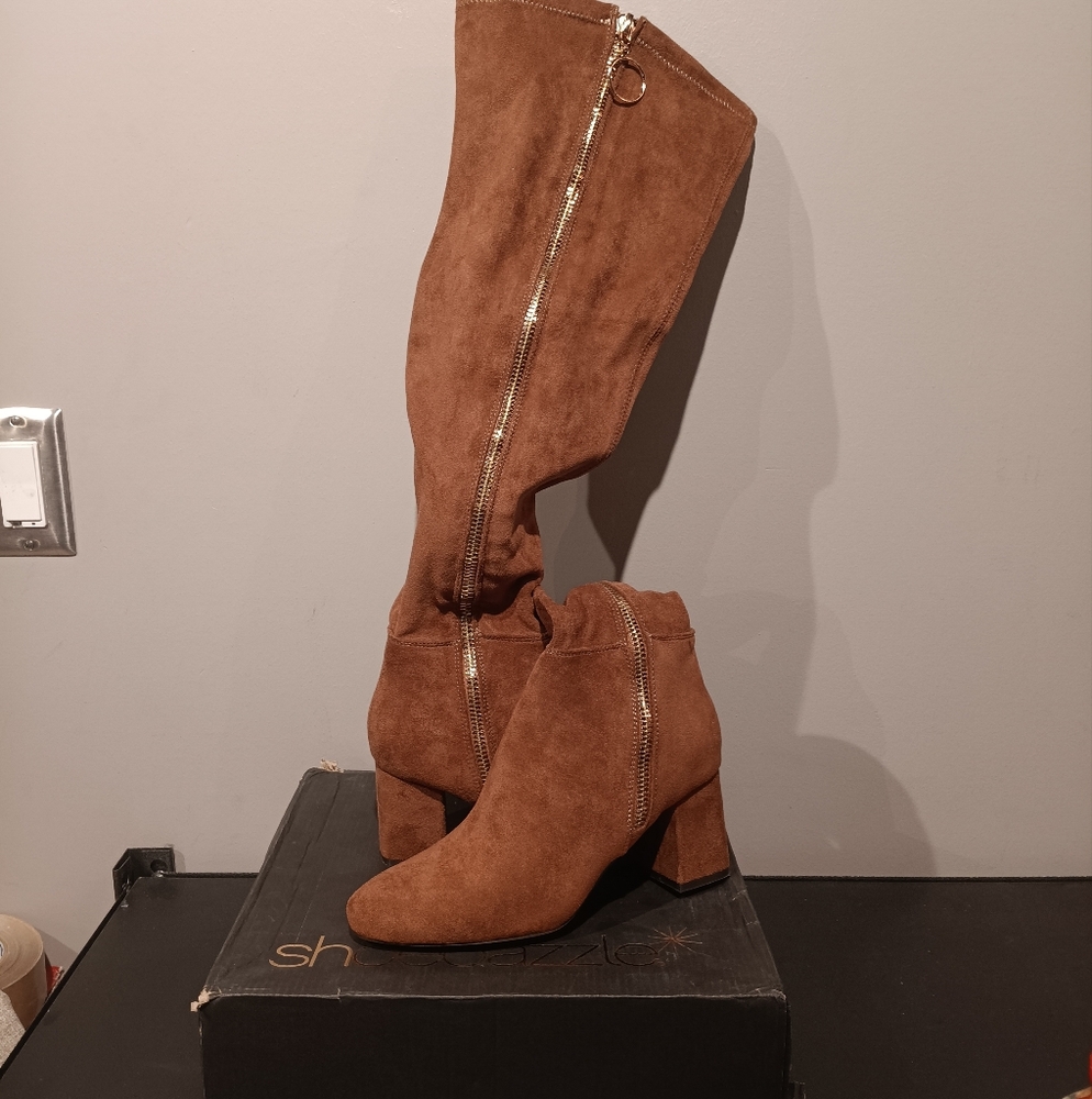 Shoe Dazzel Heeled Boots